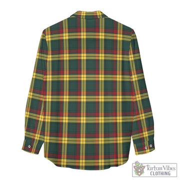 MacMillan Old Modern Tartan Women's Casual Shirt with Family Crest