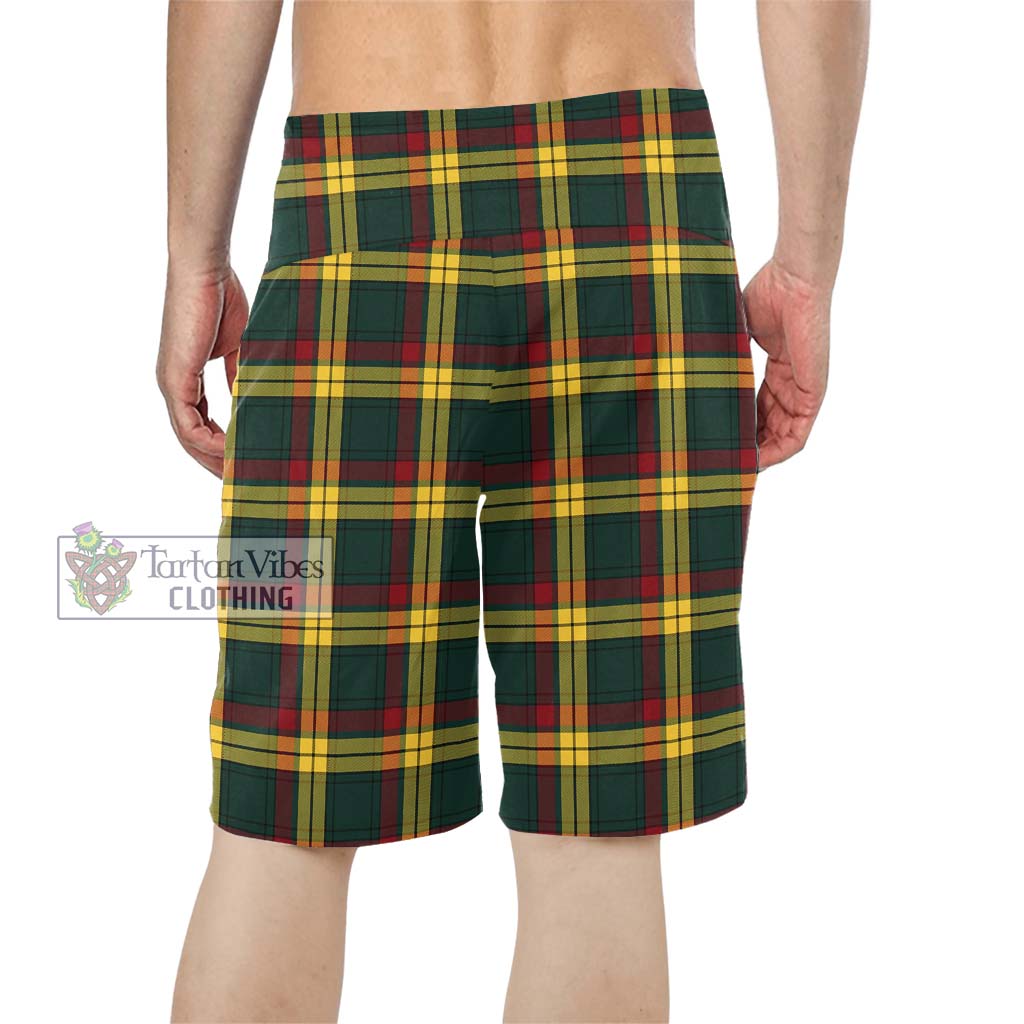 Tartan Vibes Clothing MacMillan Old Modern Tartan Men's Board Shorts