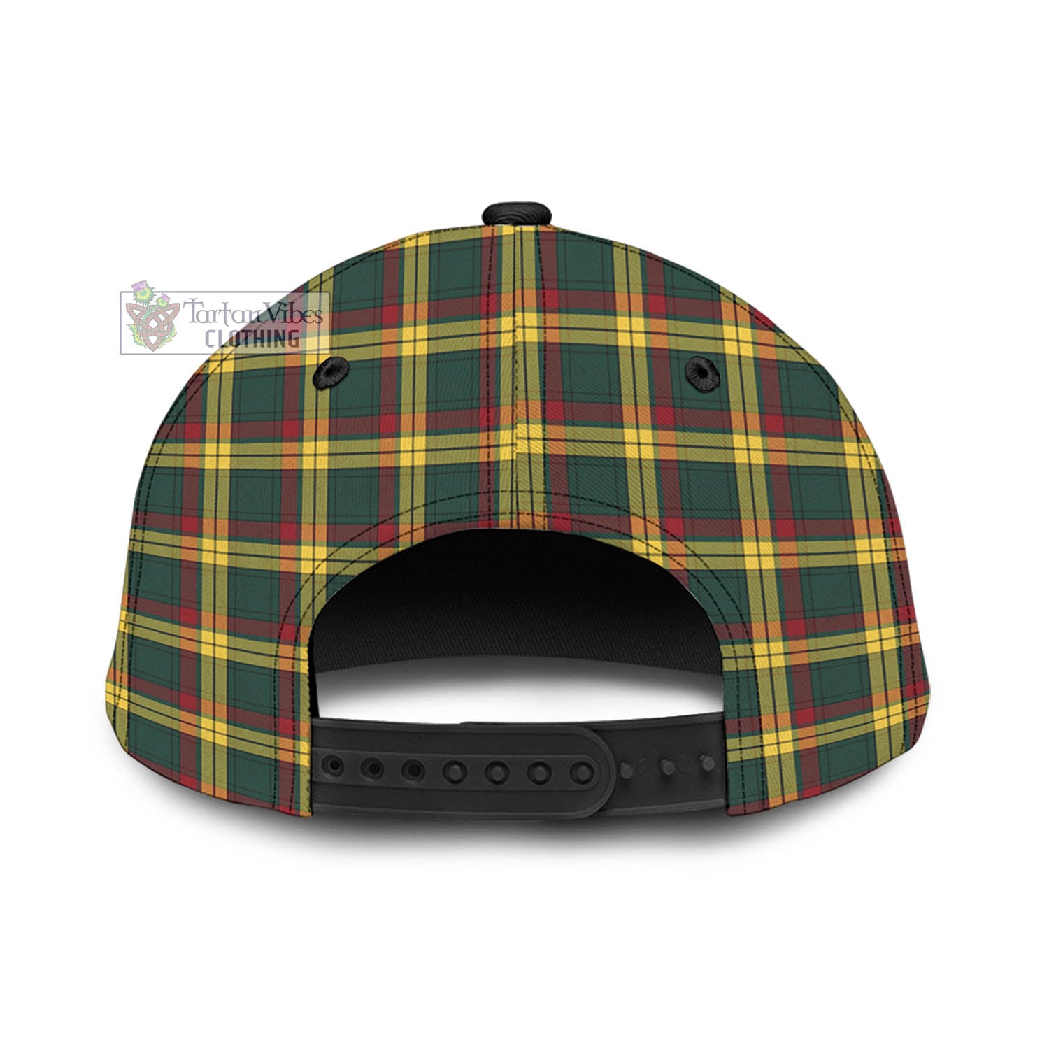 Tartan Vibes Clothing MacMillan Old Modern Tartan Classic Cap with Family Crest In Me Style