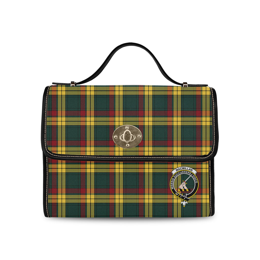 macmillan-old-modern-tartan-leather-strap-waterproof-canvas-bag-with-family-crest