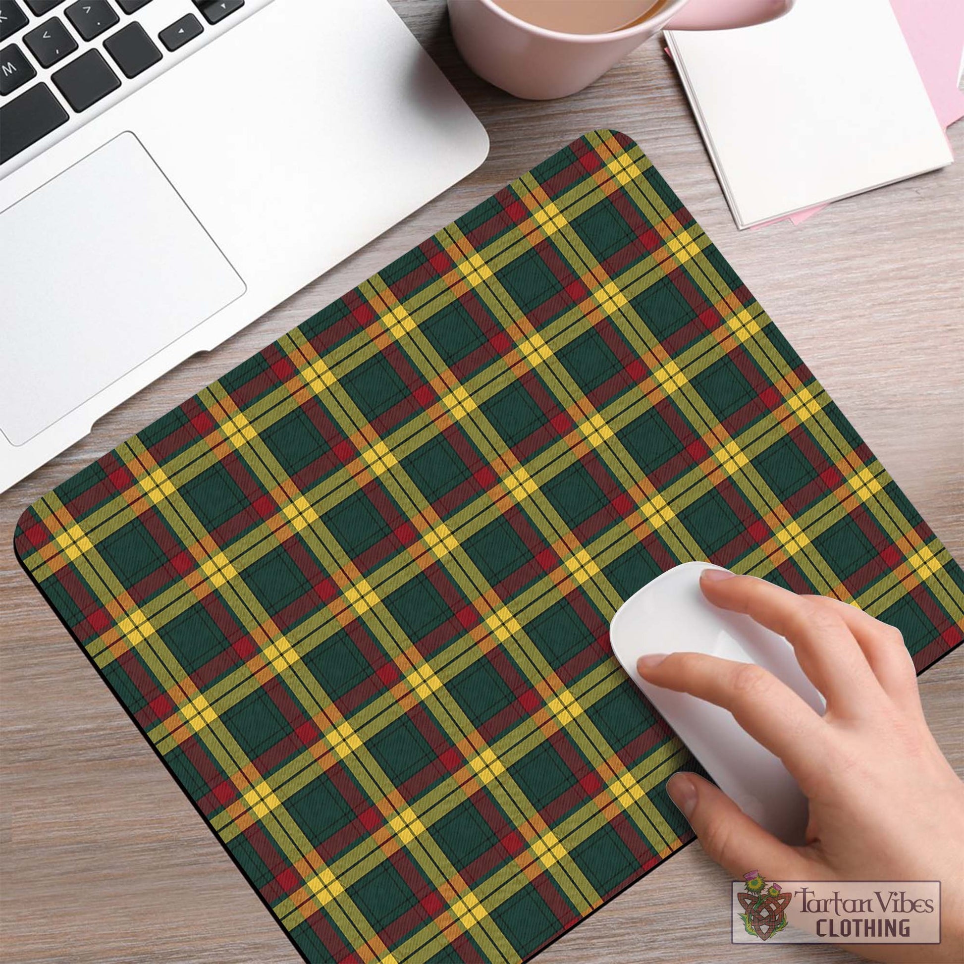 Tartan Vibes Clothing MacMillan Old Modern Tartan Mouse Pad