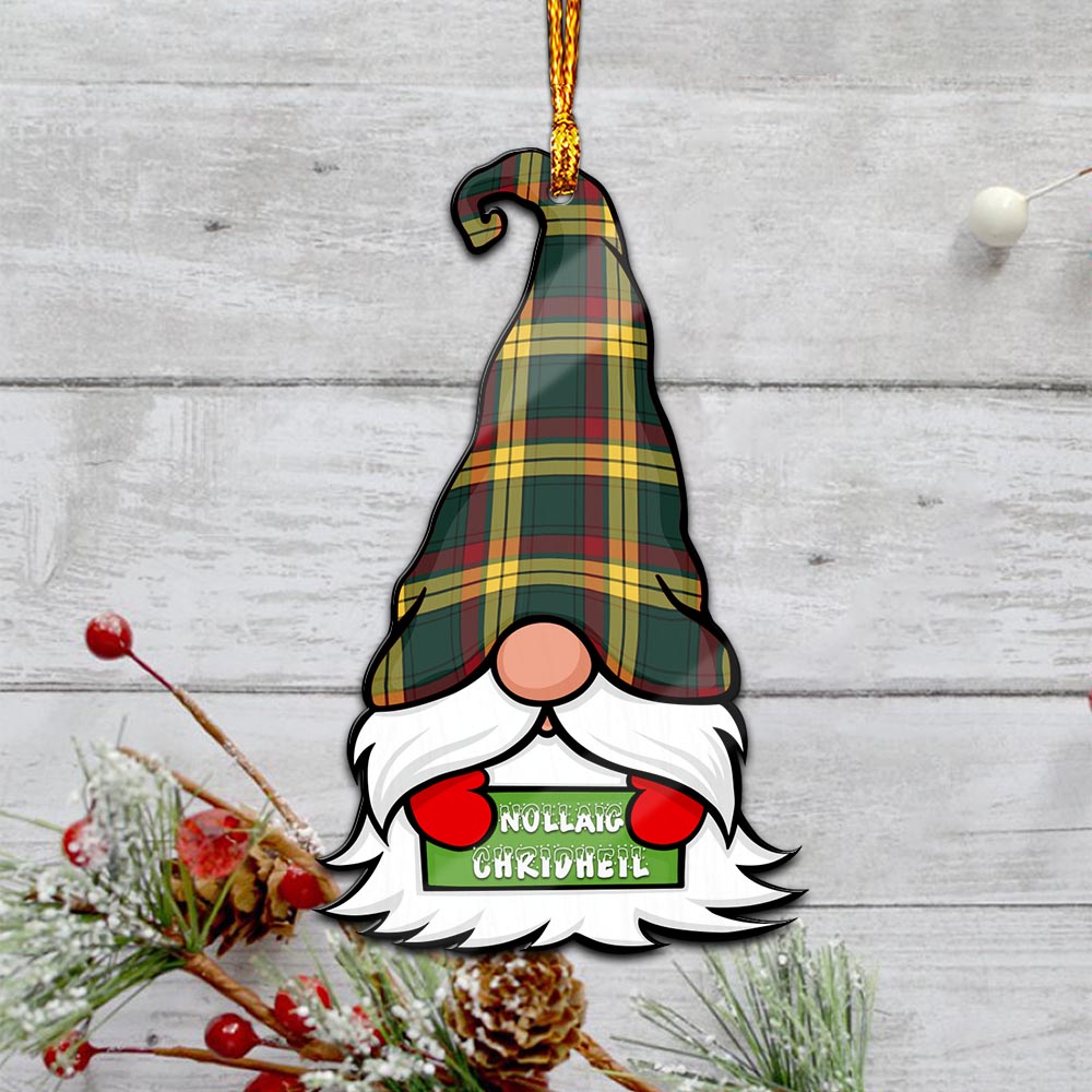 MacMillan Old Modern Gnome Christmas Ornament with His Tartan Christmas Hat - Tartanvibesclothing