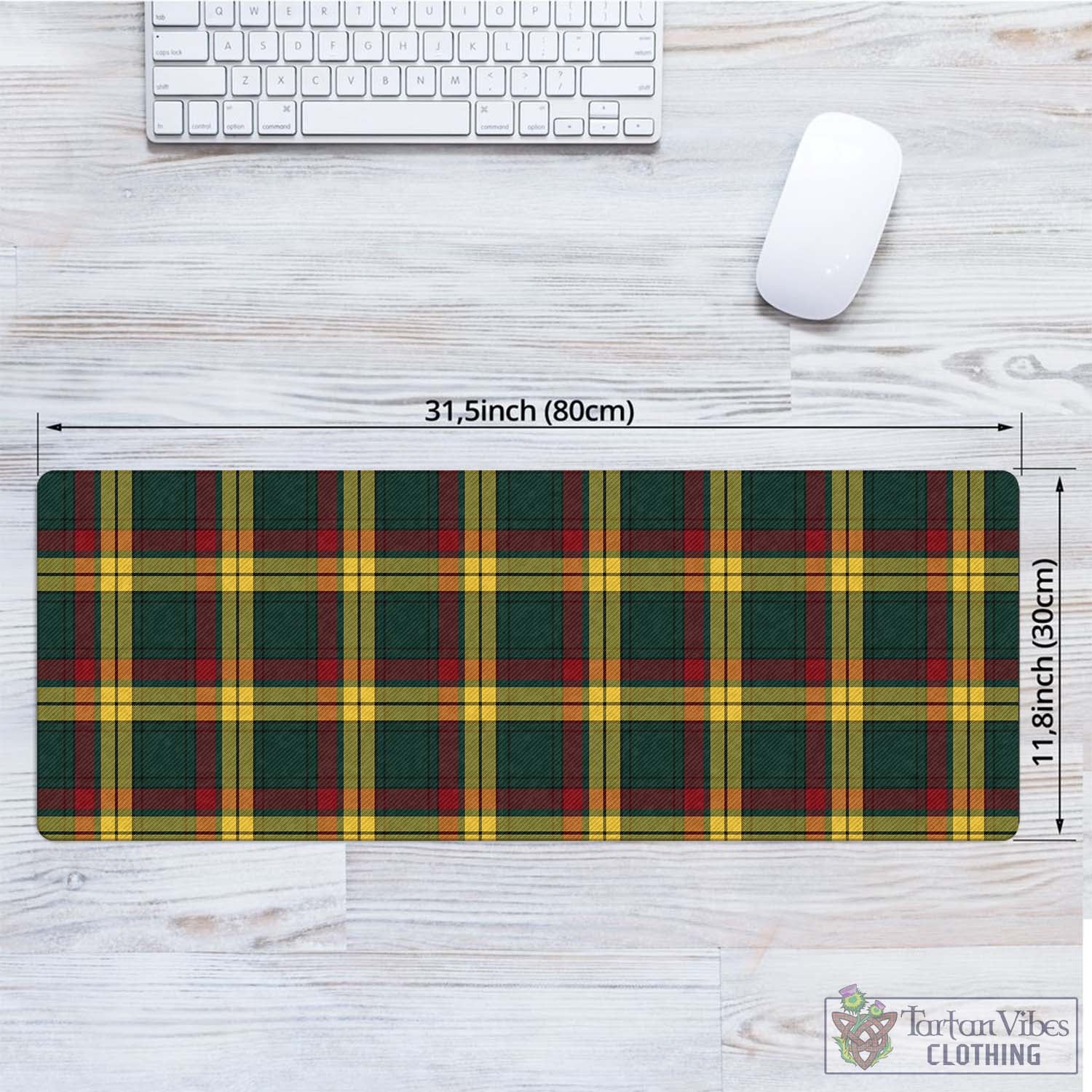 Tartan Vibes Clothing MacMillan Old Modern Tartan Mouse Pad