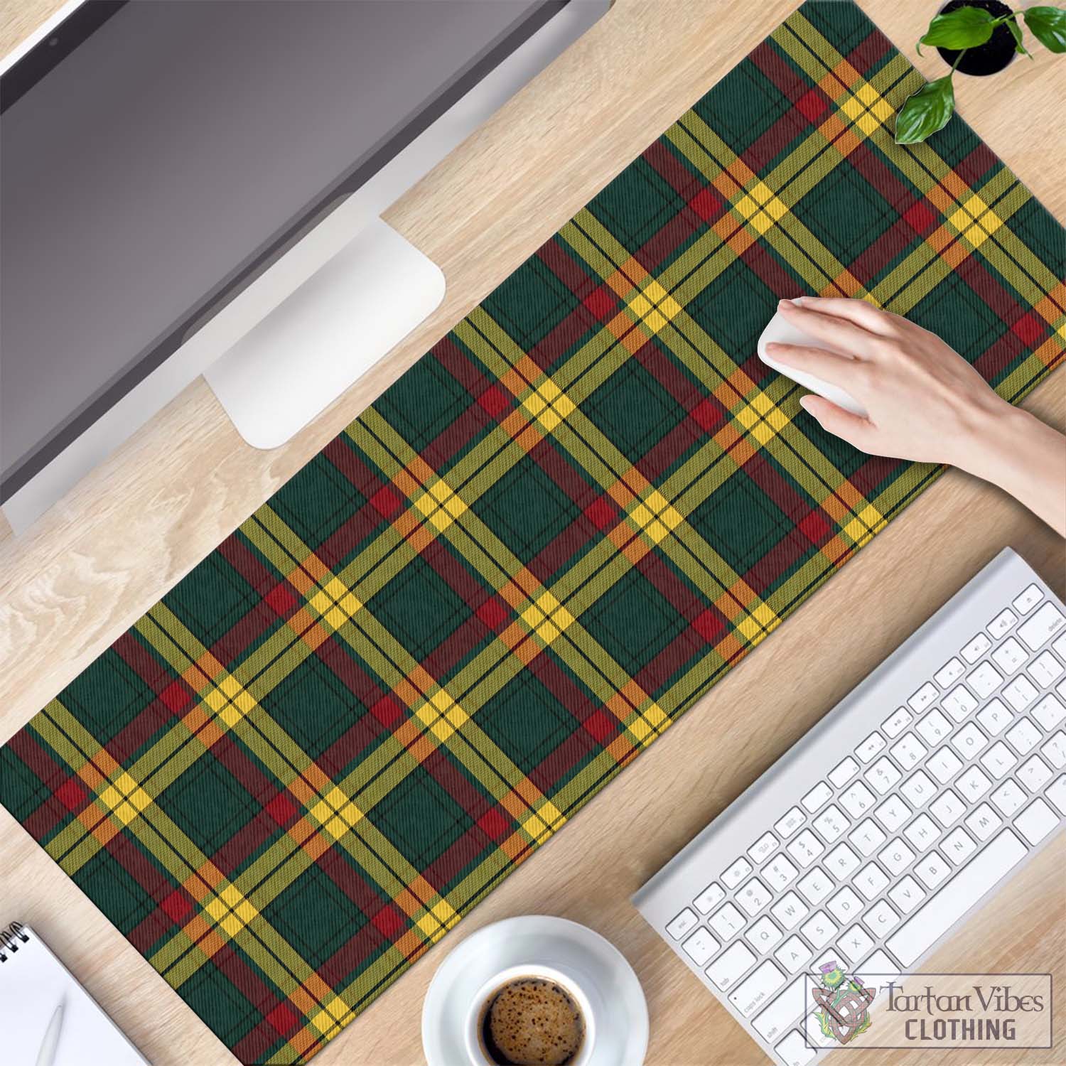 Tartan Vibes Clothing MacMillan Old Modern Tartan Mouse Pad