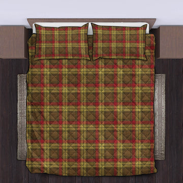 MacMillan Old Weathered Tartan Quilt Bed Set
