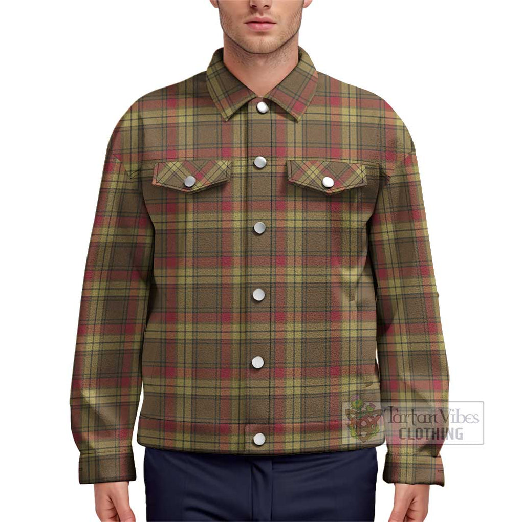 MacMillan Old Weathered Tartan Unisex Lapel Cotton Jacket Unisex - Tartan Vibes Clothing