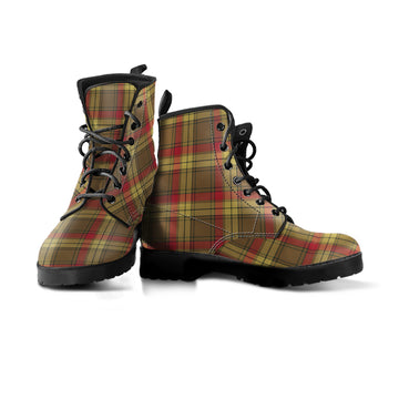 MacMillan Old Weathered Tartan Leather Boots