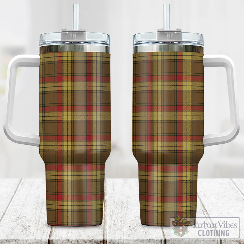 Tartan Vibes Clothing MacMillan Old Weathered Tartan Tumbler with Handle