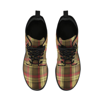 MacMillan Old Weathered Tartan Leather Boots