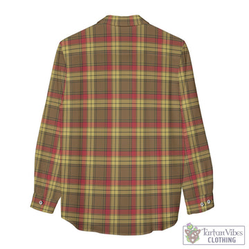 MacMillan Old Weathered Tartan Women's Casual Shirt with Family Crest