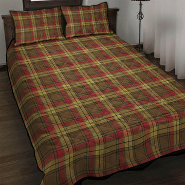 MacMillan Old Weathered Tartan Quilt Bed Set