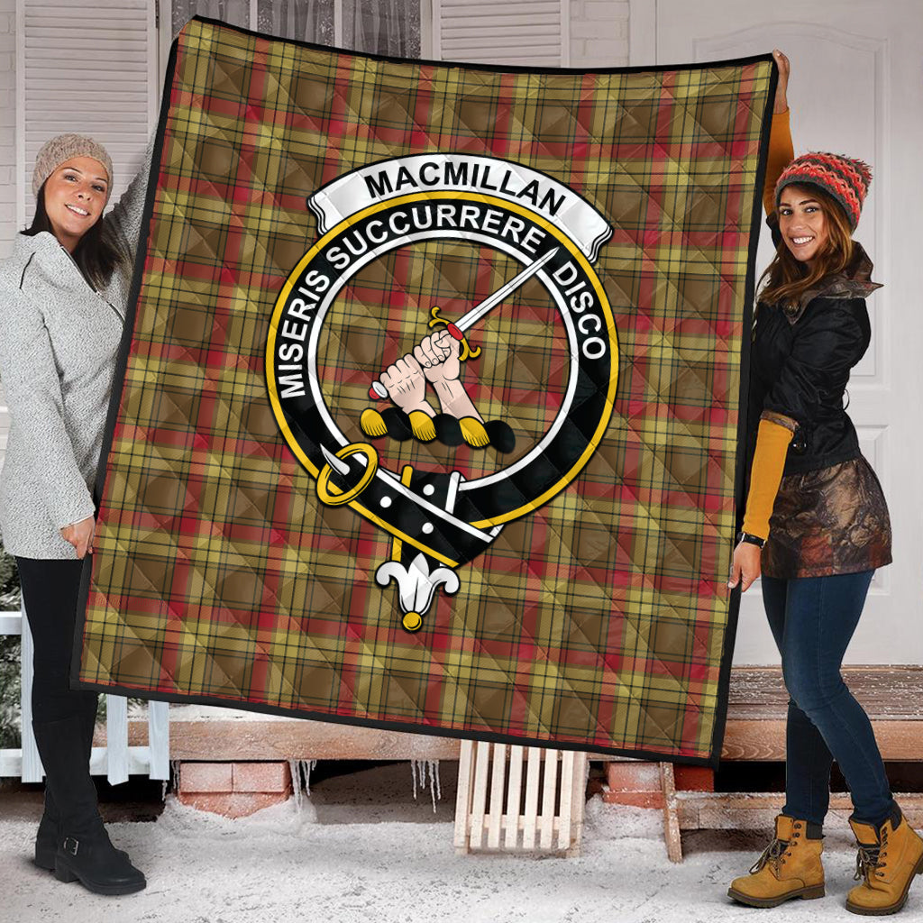 macmillan-old-weathered-tartan-quilt-with-family-crest