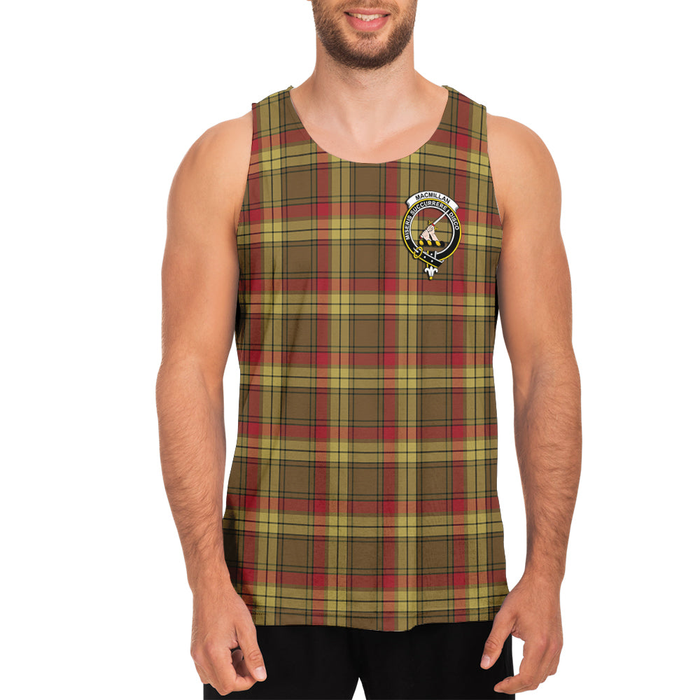macmillan-old-weathered-tartan-mens-tank-top-with-family-crest