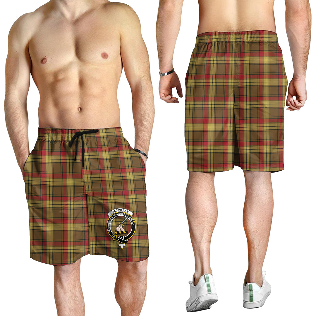 macmillan-old-weathered-tartan-mens-shorts-with-family-crest