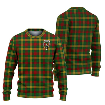 MacMillan Society of Glasgow Tartan Ugly Sweater with Family Crest