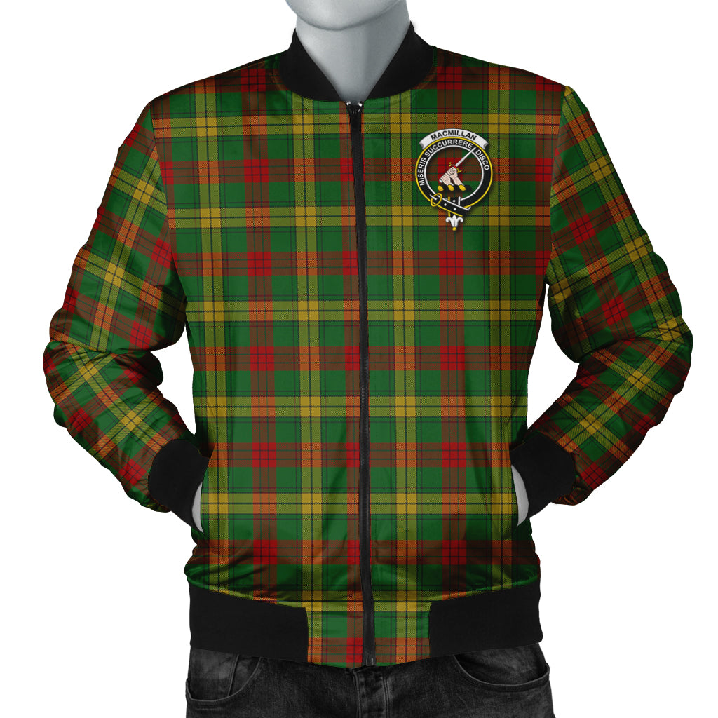 macmillan-society-of-glasgow-tartan-bomber-jacket-with-family-crest