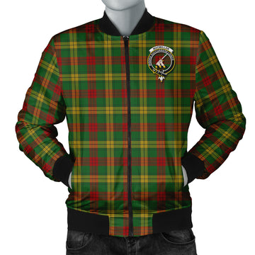 MacMillan Society of Glasgow Tartan Bomber Jacket with Family Crest