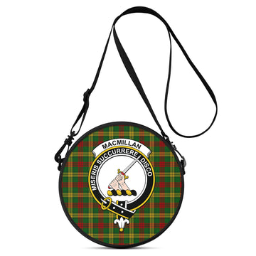 MacMillan Society of Glasgow Tartan Round Satchel Bags with Family Crest