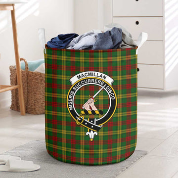 MacMillan Society of Glasgow Tartan Laundry Basket with Family Crest