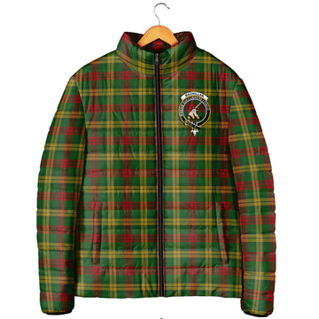 MacMillan Society of Glasgow Tartan Padded Jacket with Family Crest