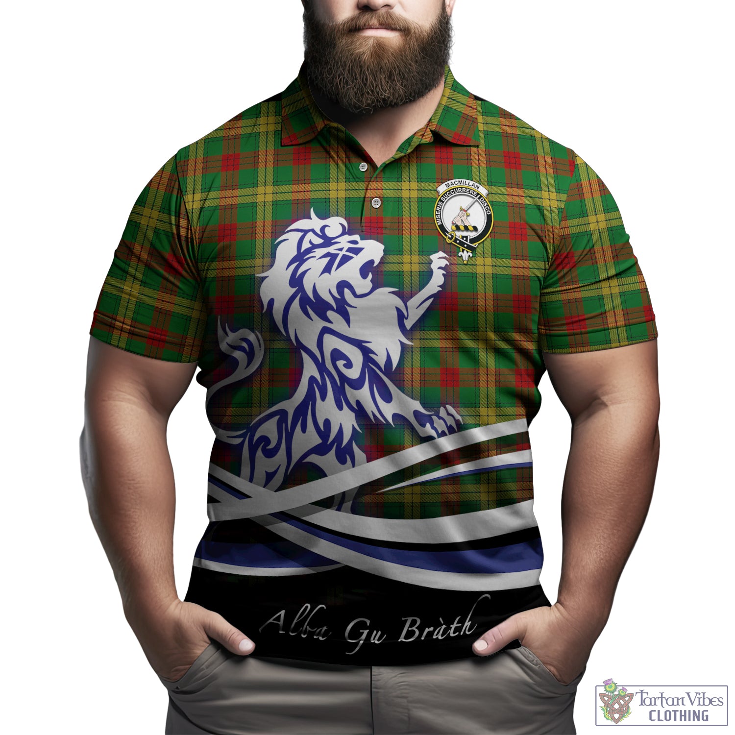 macmillan-society-of-glasgow-tartan-polo-shirt-with-alba-gu-brath-regal-lion-emblem