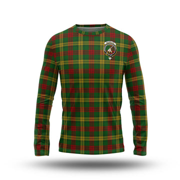 MacMillan Society of Glasgow Tartan Long Sleeve T-Shirt with Family Crest