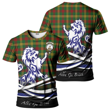 MacMillan Society of Glasgow Tartan T-Shirt with Alba Gu Brath Regal Lion Emblem