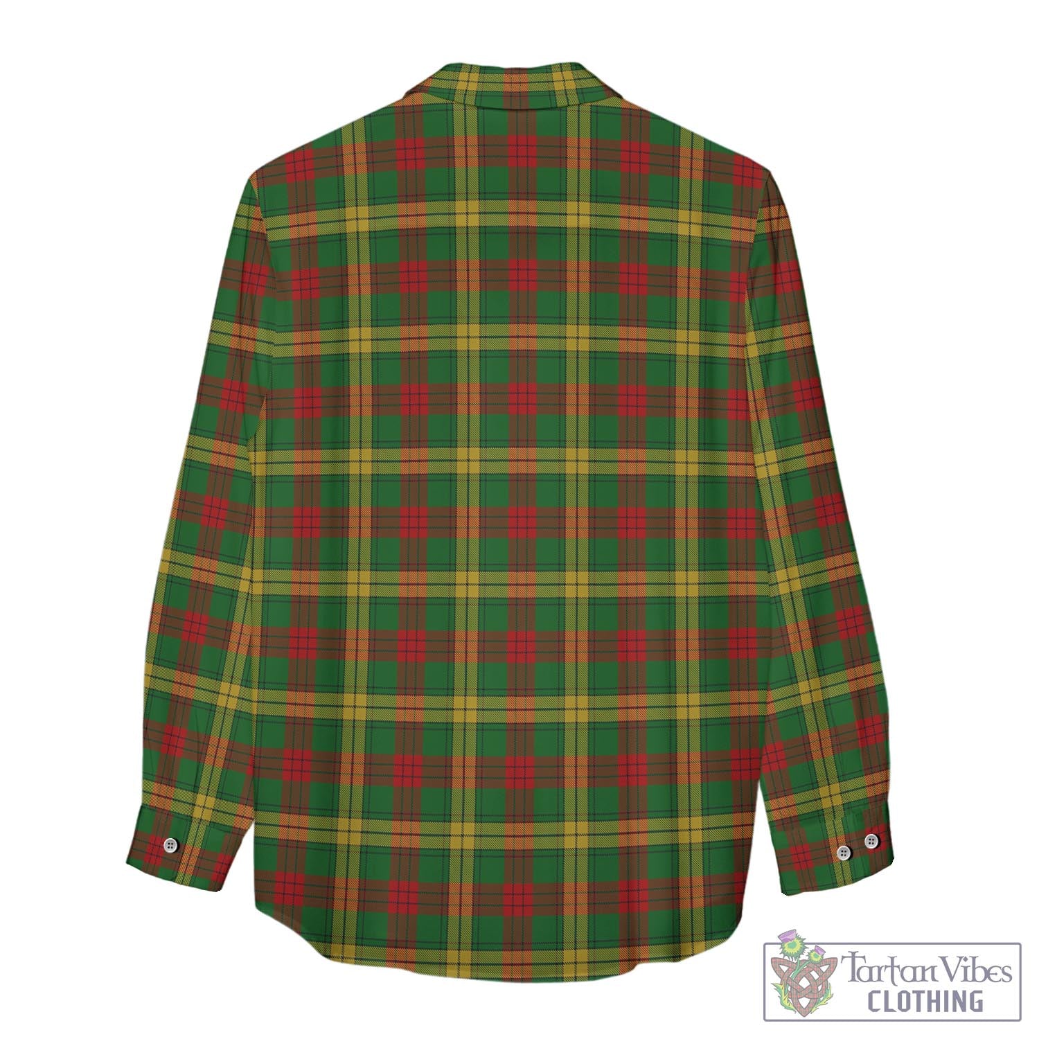 Tartan Vibes Clothing MacMillan Society of Glasgow Tartan Womens Casual Shirt with Family Crest