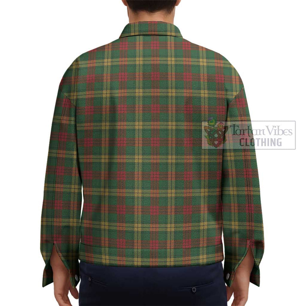 MacMillan Society of Glasgow Tartan Unisex Lapel Cotton Jacket - Tartan Vibes Clothing