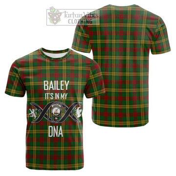 MacMillan Society of Glasgow Tartan Cotton T-shirt with Family Crest DNA In Me Style