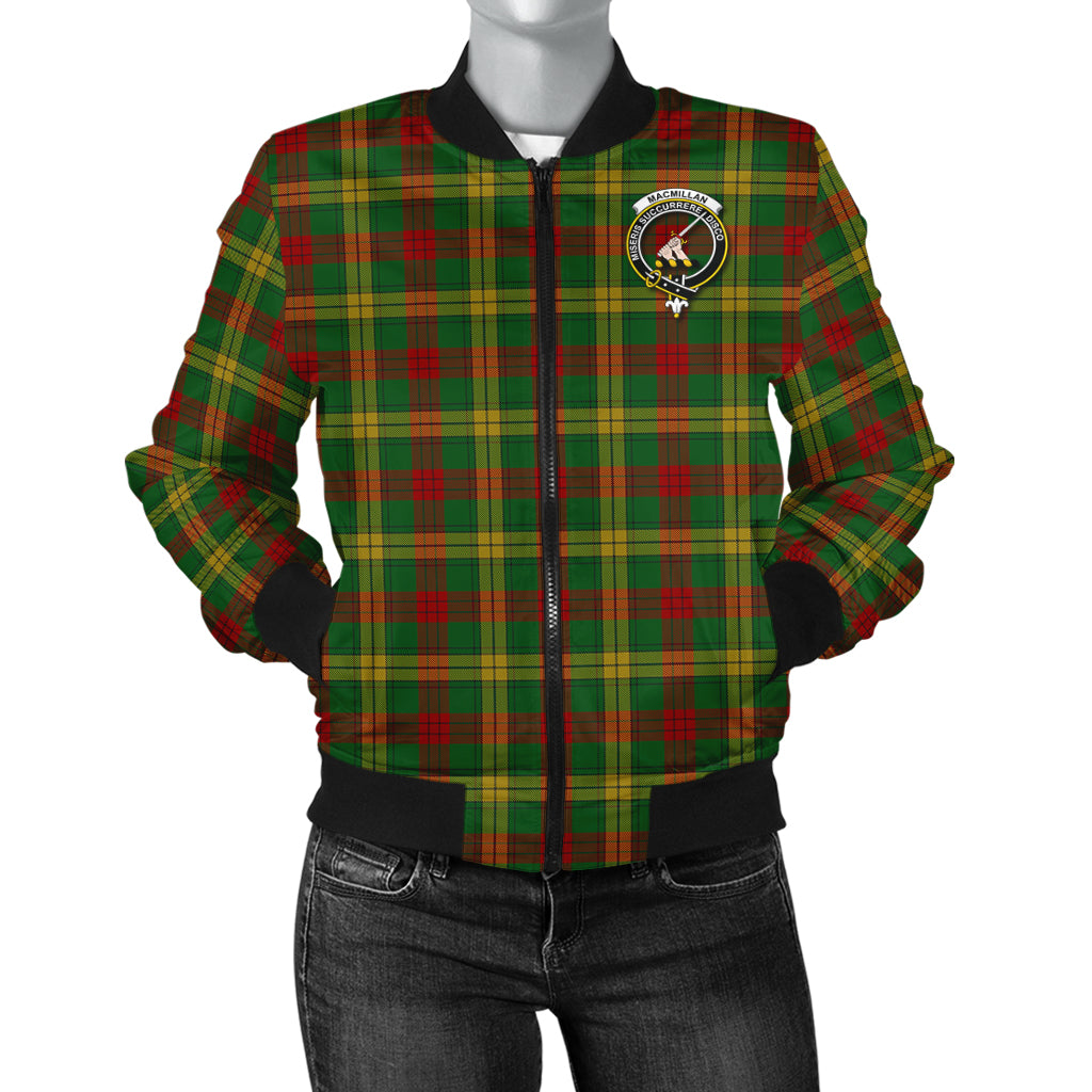 macmillan-society-of-glasgow-tartan-bomber-jacket-with-family-crest