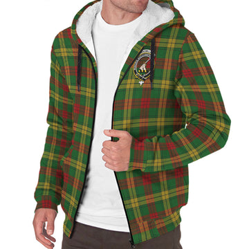 MacMillan Society of Glasgow Tartan Sherpa Hoodie with Family Crest