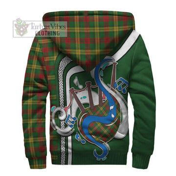 MacMillan Society of Glasgow Tartan Sherpa Hoodie with Epic Bagpipe Style