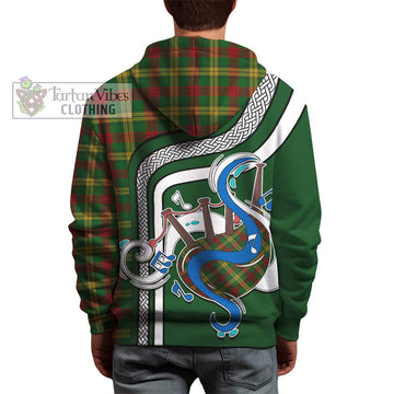 MacMillan Society of Glasgow Tartan Hoodie with Epic Bagpipe Style