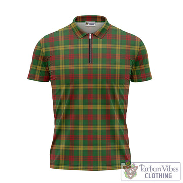 MacMillan Society of Glasgow Tartan Zipper Polo Shirt