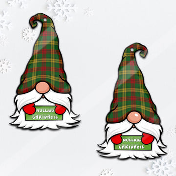 MacMillan Society of Glasgow Gnome Christmas Ornament with His Tartan Christmas Hat