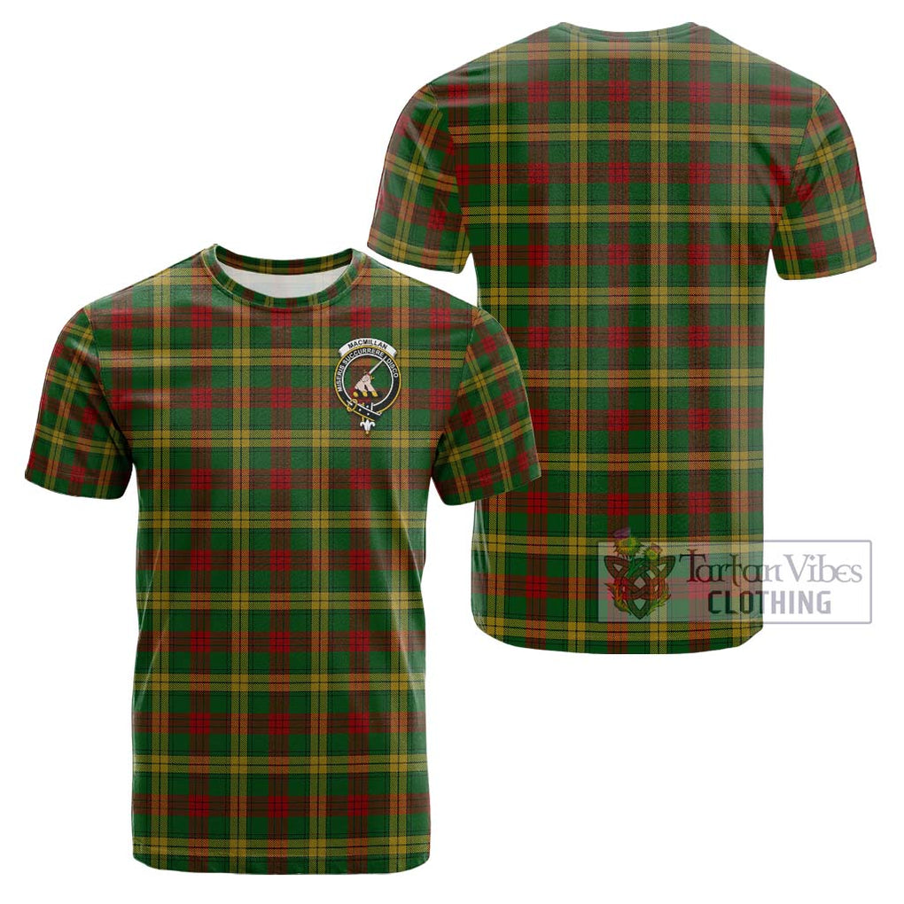 MacMillan Society of Glasgow Tartan Cotton T-Shirt with Family Crest Kid's Shirt - Tartanvibesclothing Shop