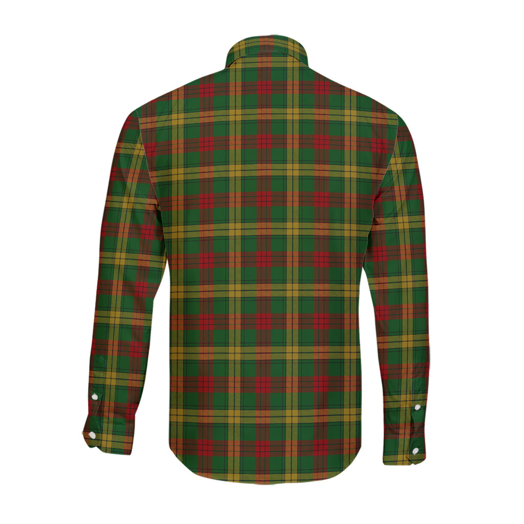 macmillan-society-of-glasgow-tartan-long-sleeve-button-up-shirt-with-family-crest