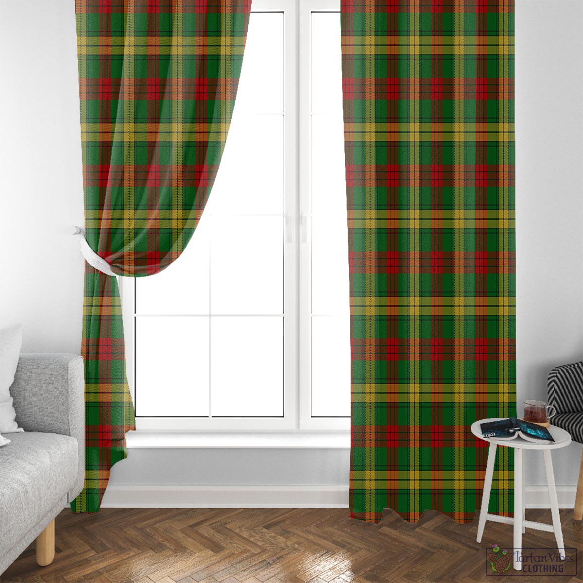 MacMillan Society of Glasgow Tartan Window Curtain