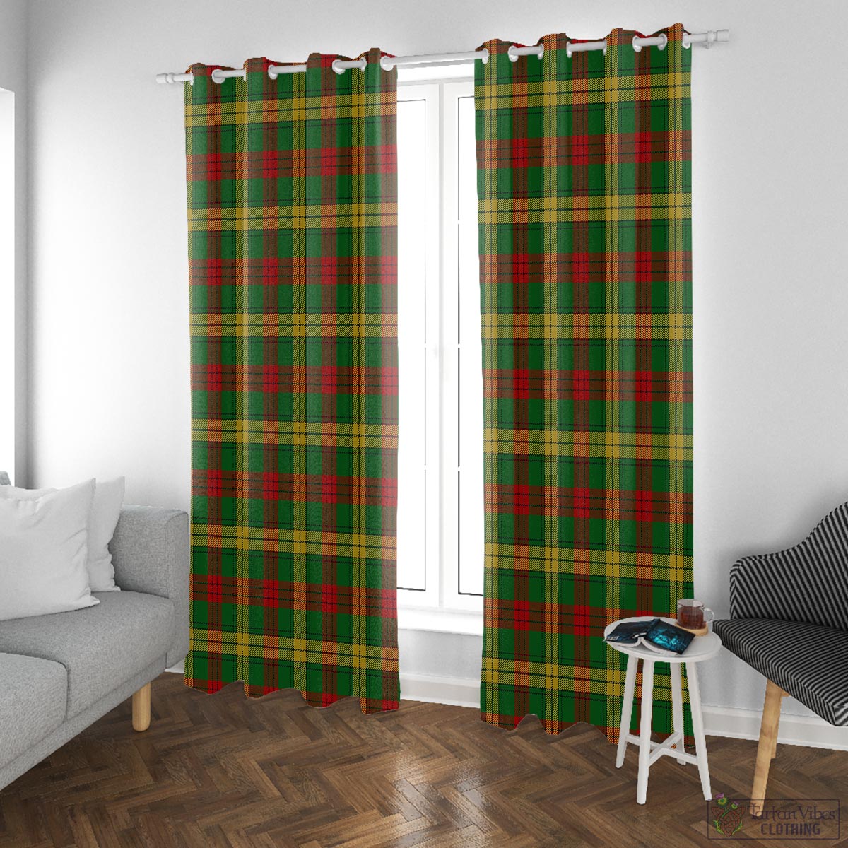 MacMillan Society of Glasgow Tartan Window Curtain