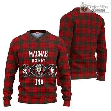 MacNab (McNab) Tartan Ugly Sweater with Family Crest DNA In Me Style