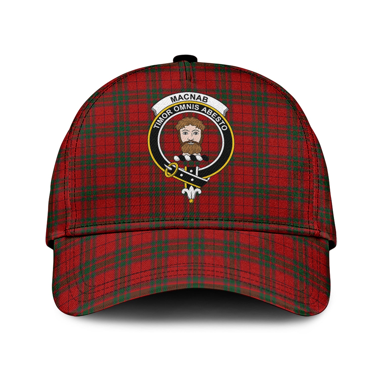 MacNab (McNab) Tartan Classic Cap with Family Crest Classic Cap Universal Fit - Tartan Vibes Clothing