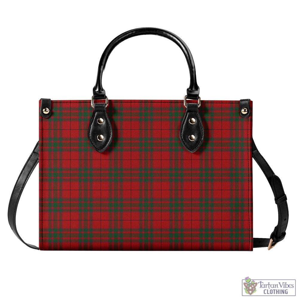 MacNab (McNab) Tartan Luxury Leather Handbags L - Tartan Vibes Clothing
