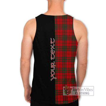 MacNab (McNab) Tartan Men's Tank Top with Family Crest and Half Of Me Style