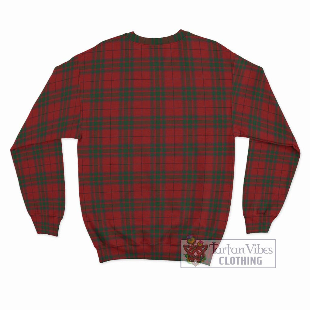 MacNab (McNab) Tartan Sweatshirt with Family Crest DNA In Me Style - Tartanvibesclothing Shop