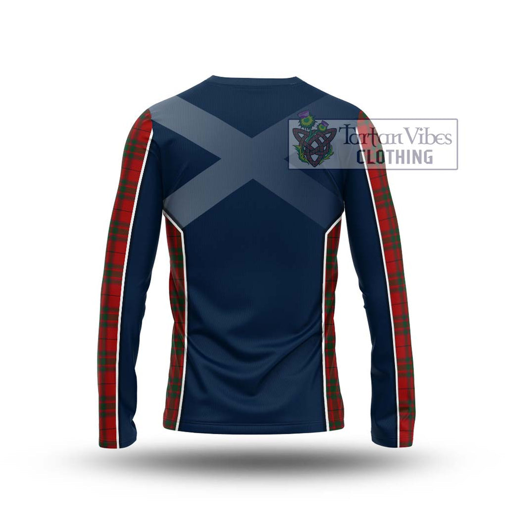 MacNab (McNab) Tartan Long Sleeve T-Shirt with Family Crest and Lion Rampant Vibes Sport Style - Tartan Vibes Clothing