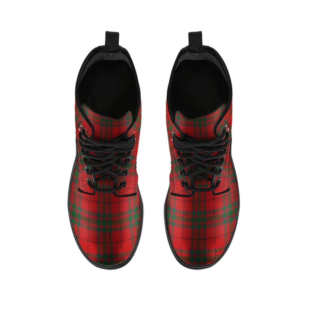 MacNab (McNab) Tartan Leather Boots - Tartan Vibes Clothing