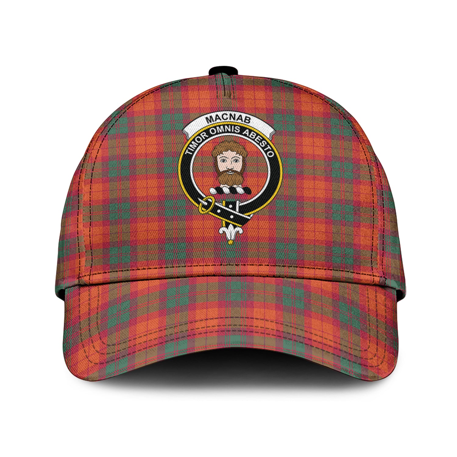 MacNab Ancient Tartan Classic Cap with Family Crest Classic Cap Universal Fit - Tartan Vibes Clothing