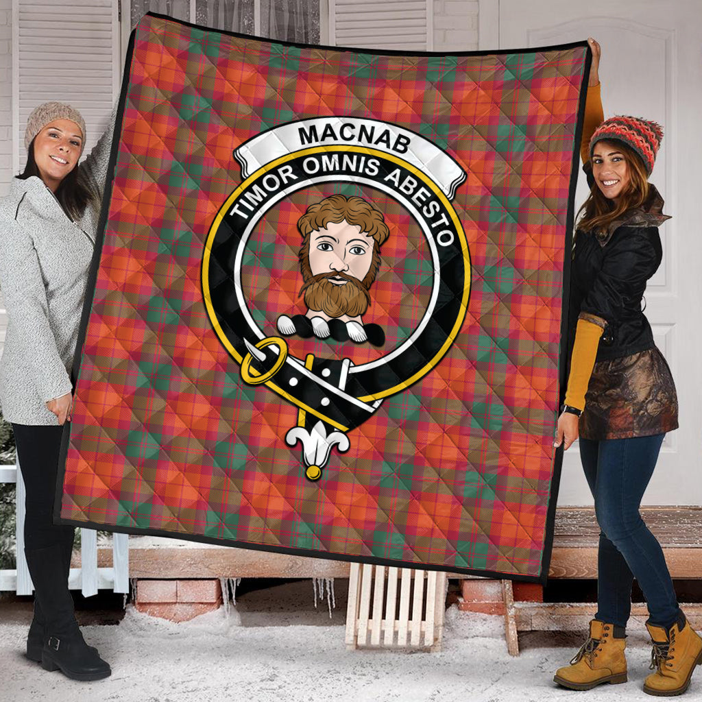 macnab-ancient-tartan-quilt-with-family-crest