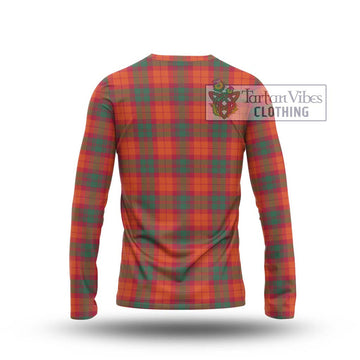 MacNab Ancient Tartan Long Sleeve T-Shirt with Family Crest DNA In Me Style